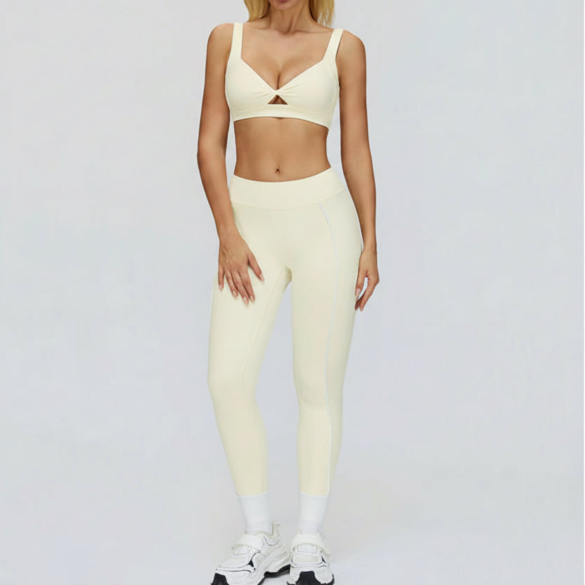DALIA - Set van legging en top met hoge taille