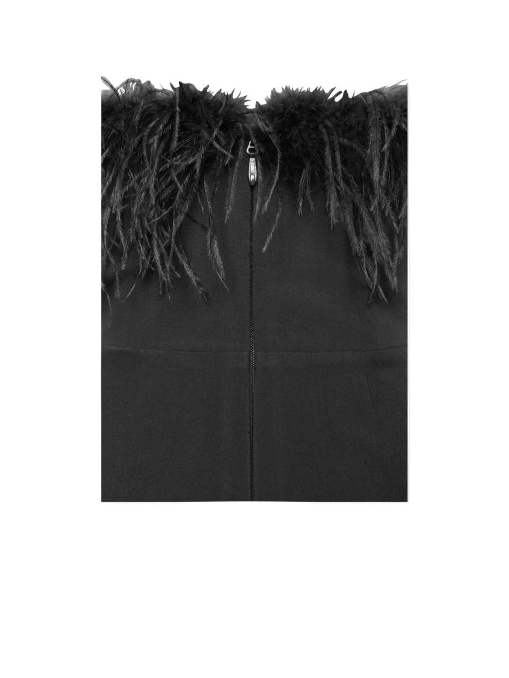 DALIA - Bandeau Feather Bandage Jumpsuit