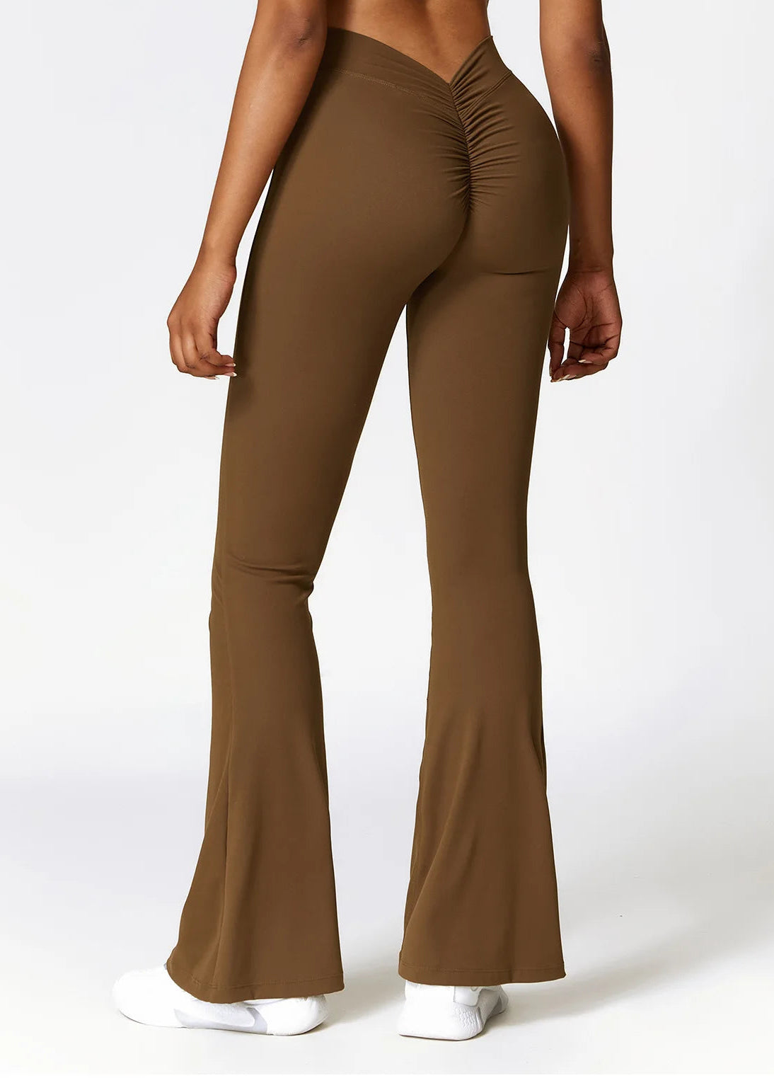 DALIA - Peach Lift Flare Pants