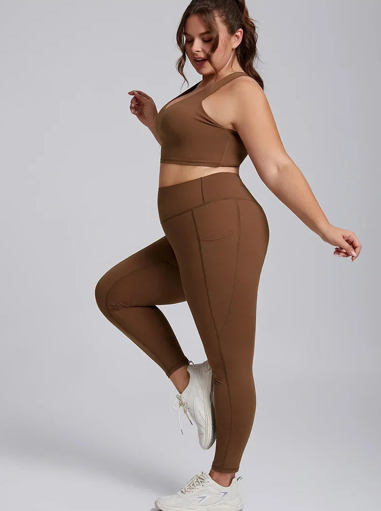 DALIA - Super Stretch Legging &amp; Top Set Curve 