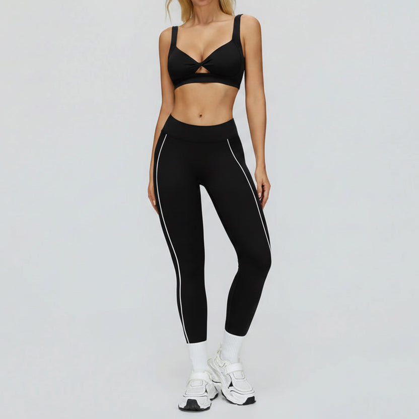 DALIA - Set van legging en top met hoge taille