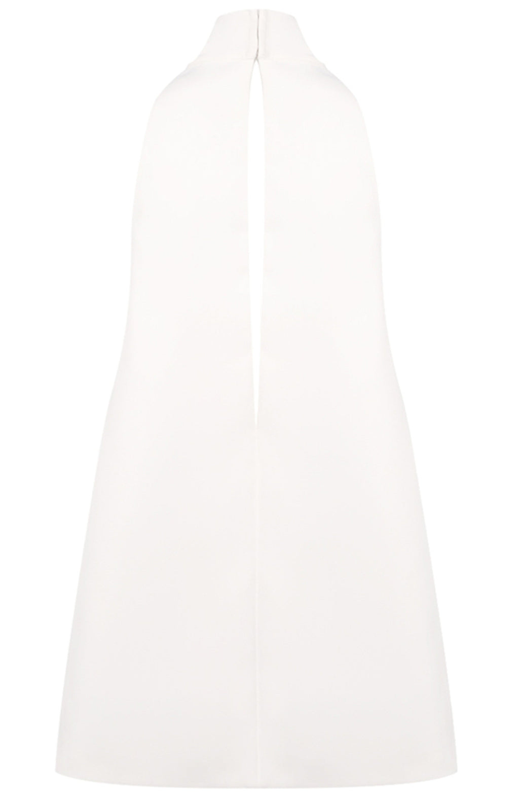 DALIA - Halter Cutout Mini Dress - White