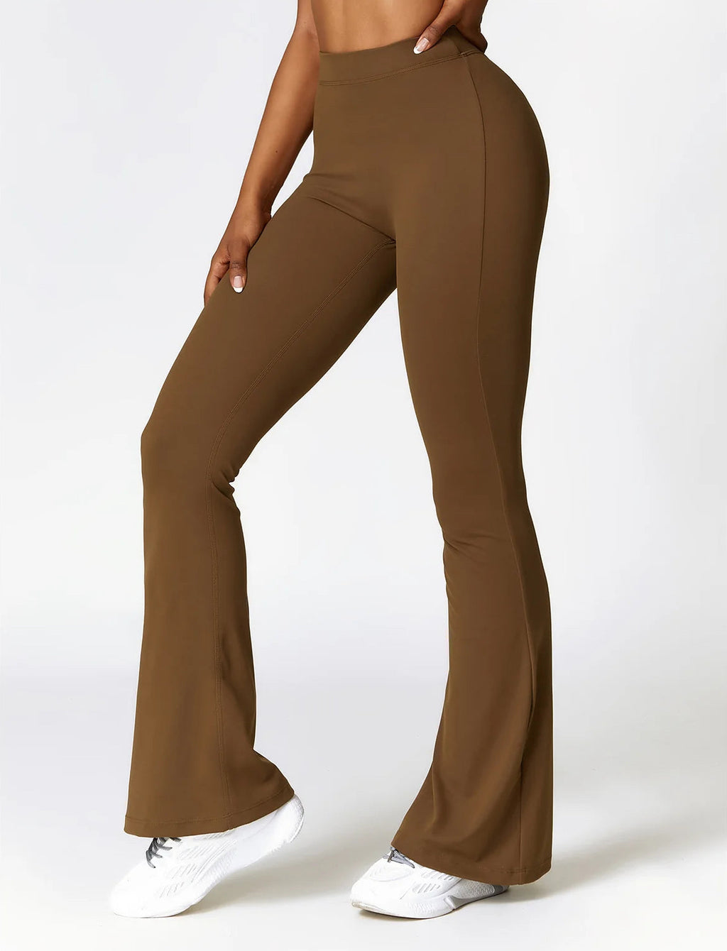 DALIA - Peach Lift Flare Pants