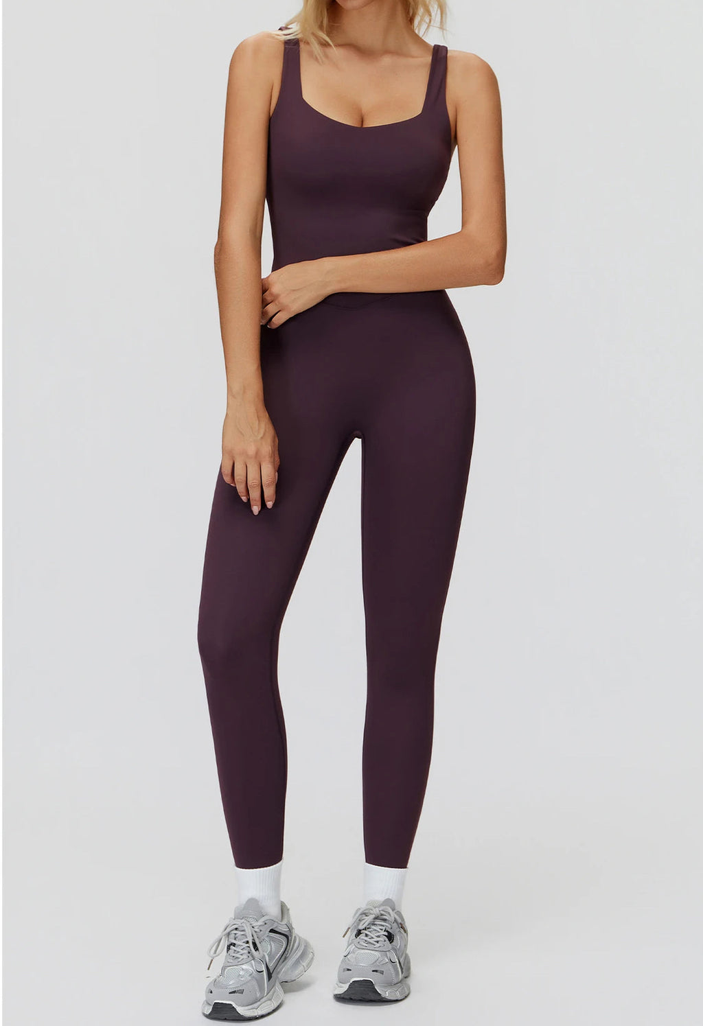 DALIA - Push Up Yoga Jumpsuit Long