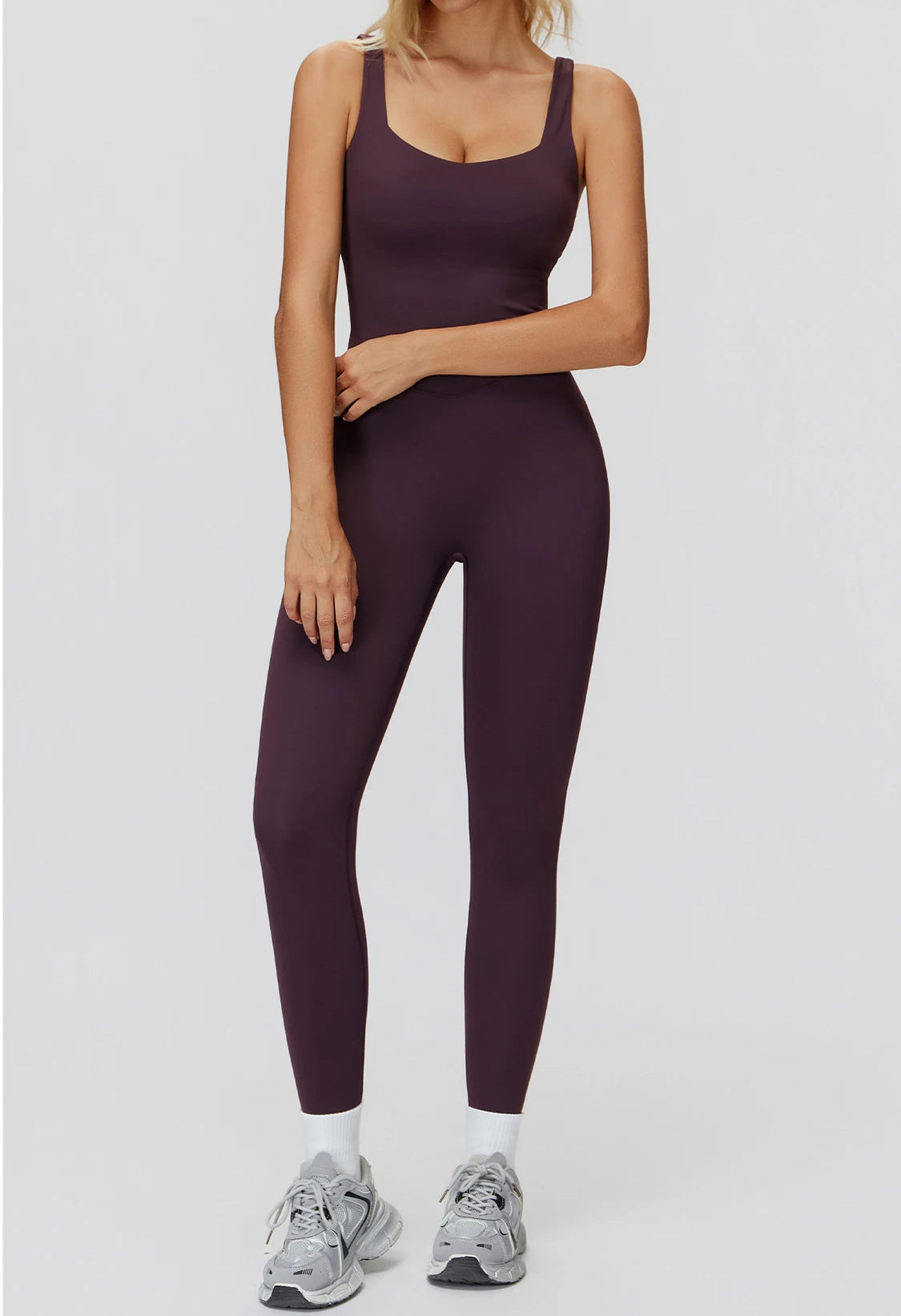 DALIA - Push Up Yoga Jumpsuit Long