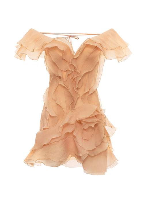 DALIA - Blush Summer Dress - Orange