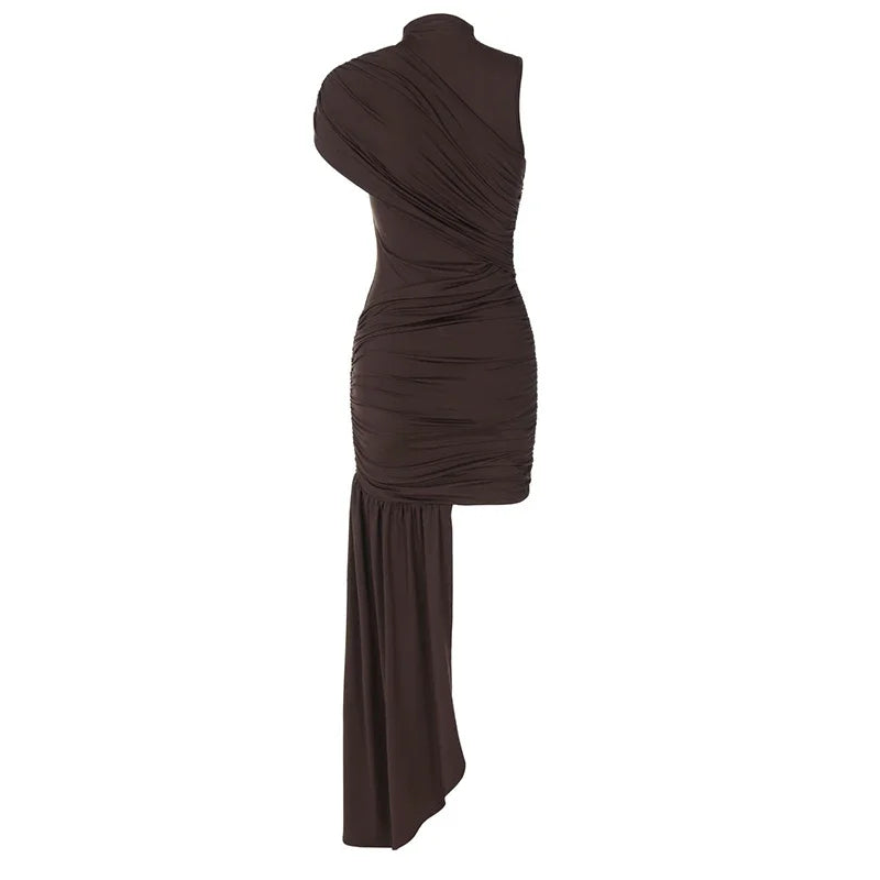 DALIA - Draped Ruched Dress