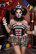 DALIA – Harlequin Clown Costume