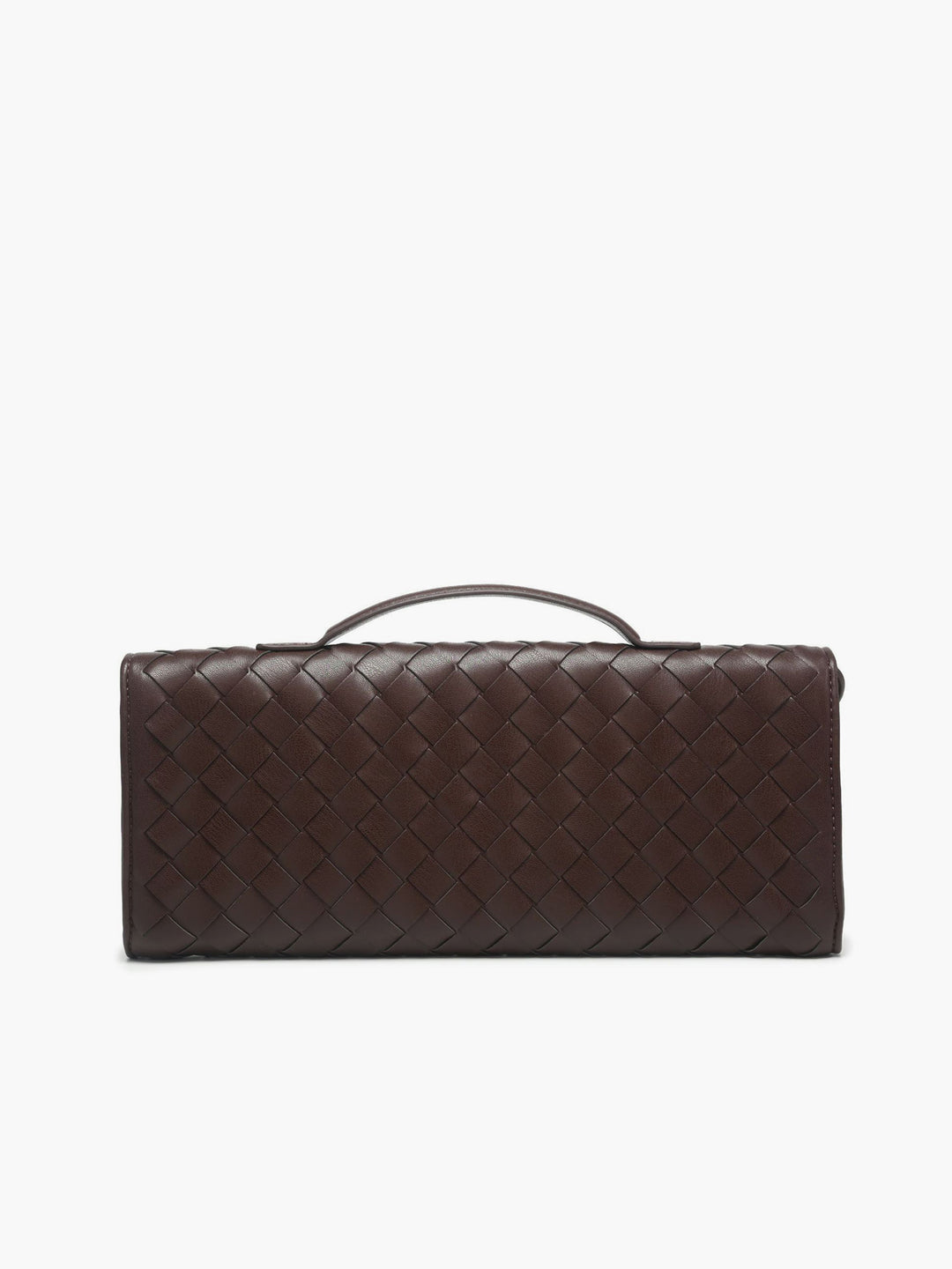 DALIA - Woven Flap Clutch