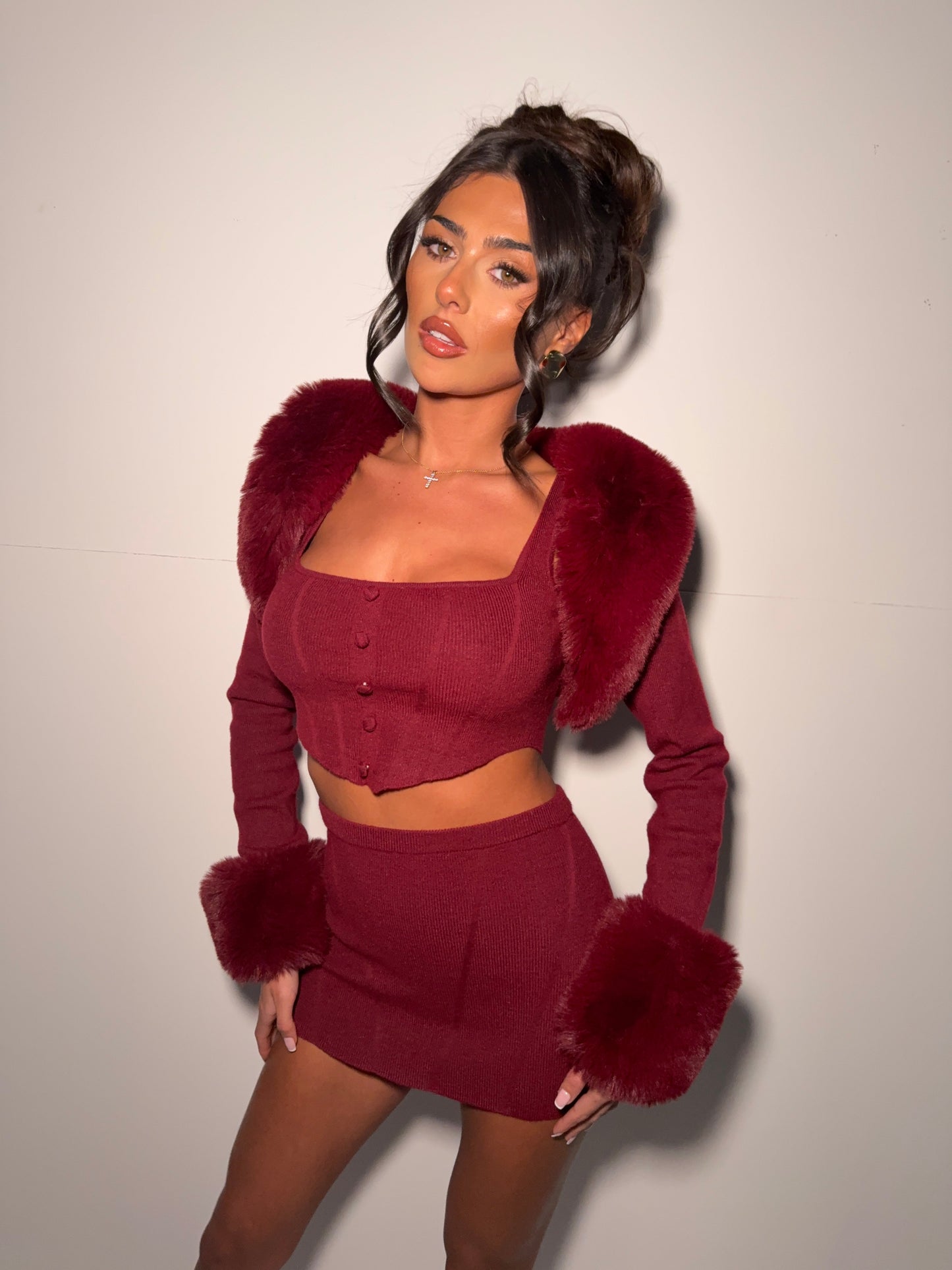 DALIA - Lovergirl Skirt - Cherry
