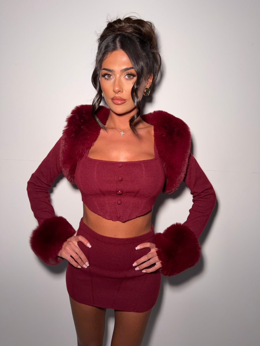 DALIA - Lovergirl Skirt - Cherry