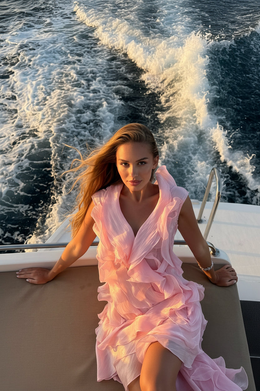 DALIA - Blush Summer Dress