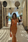 DALIA - Maxi Dress - Orange