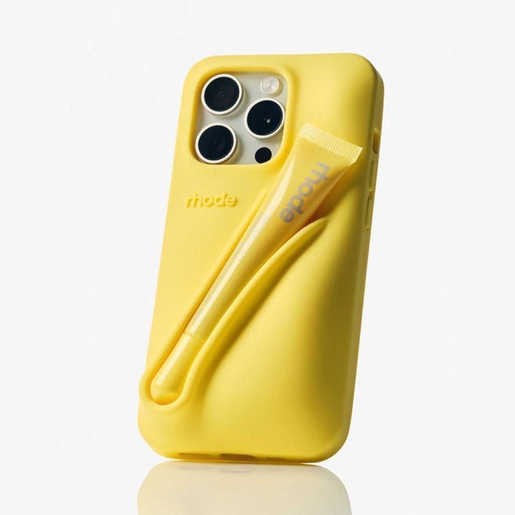 Rhode Phone Case Lemon + Lip Gloss