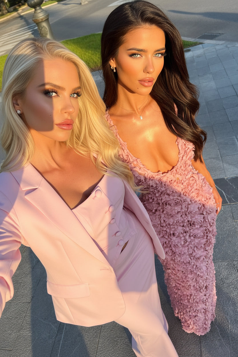 DALIA - Adriana Rose Dress - Rose