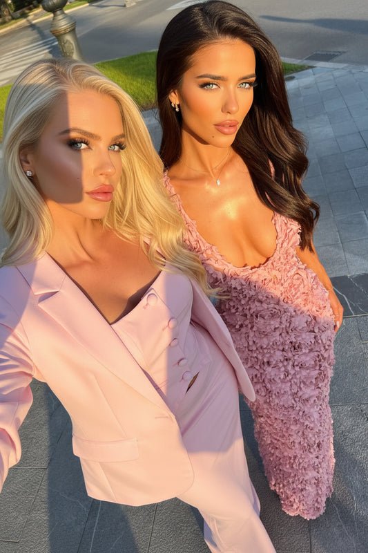 DALIA - Adriana Rose Dress - Rose