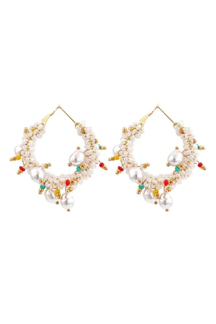 DALIA - Boho Beaded Earrings