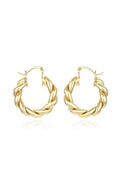 DALIA-  Spiral Circle Earrings