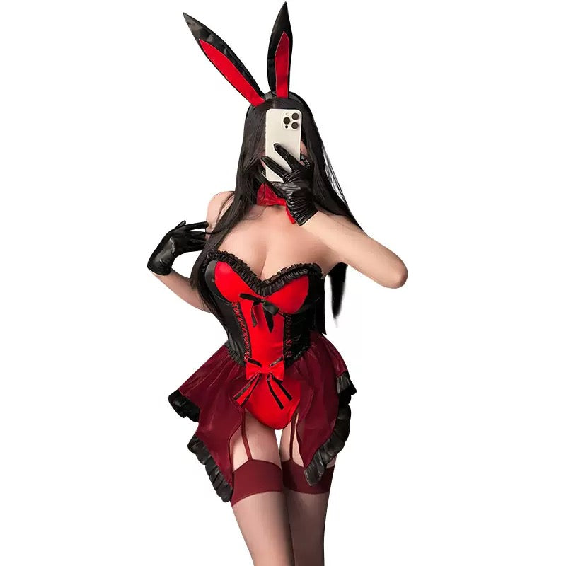 DALIA – Halloween Bunny Costume - Red