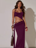 DALIA - Anika Two Piece Set - Cherry