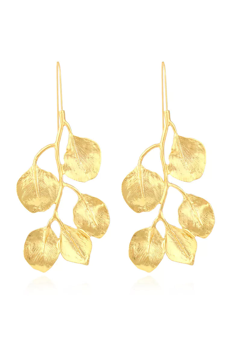 DALIA - Golden Leaves Earrings