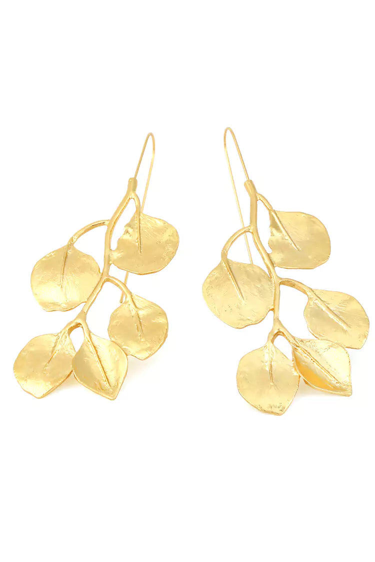 DALIA - Golden Leaves Earrings
