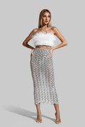 DALIA - Feather Sequin Bandage Exclusive Set