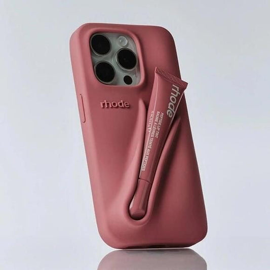 Rhode Phone Case Toast + Lip Gloss