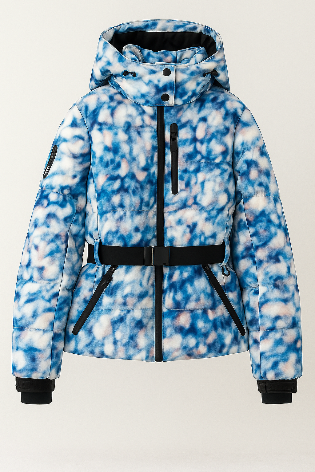 DALIA - Parka Elegant Windproof Skiing Jacket Blue