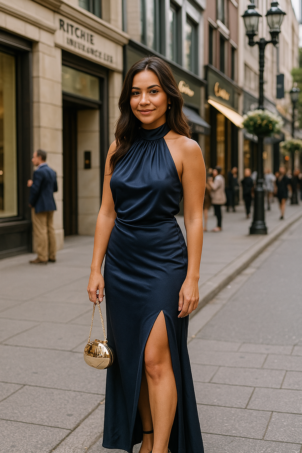 DALIA - Luxe Oval Clutch