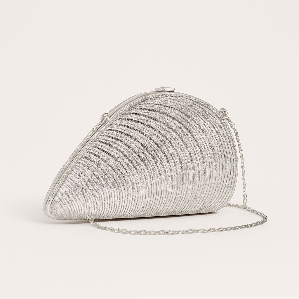 DALIA - Exclusive Crescent Crystal Clutch