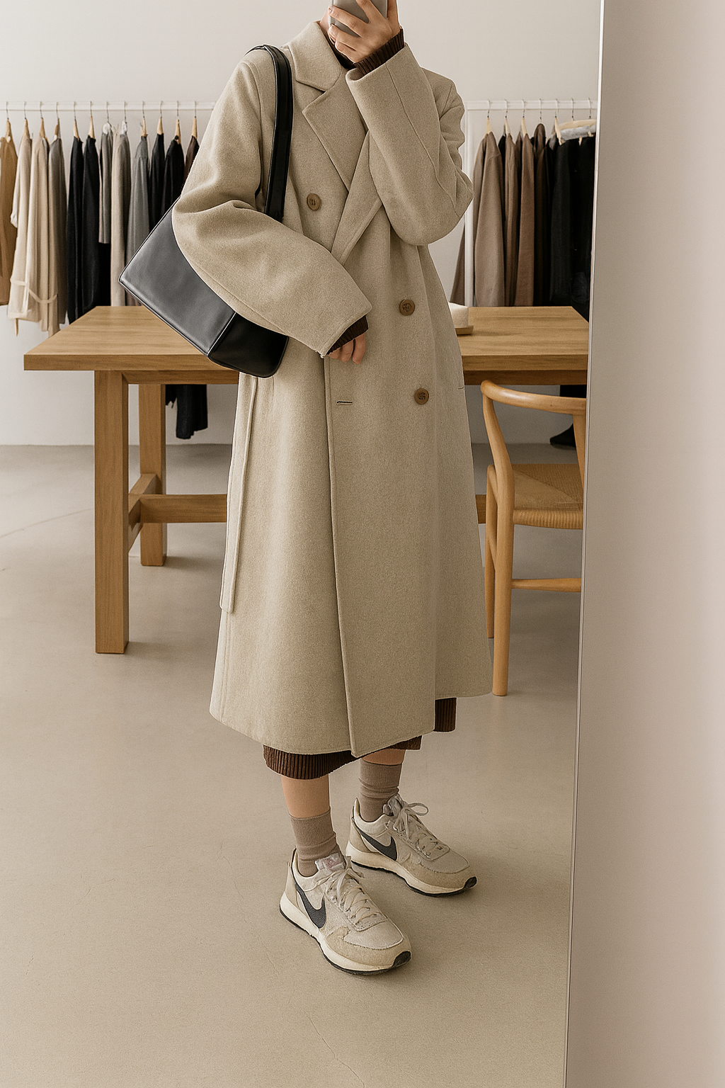 DALIA - Double-Breasted Coat