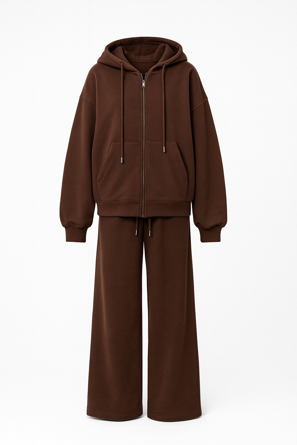 DALIA - Lounge Set-  Hooded & Wide Leg