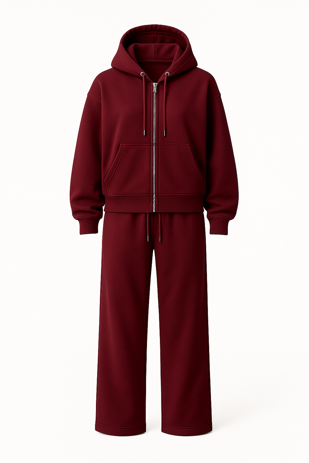 DALIA - Lounge Set-  Hooded & Wide Leg