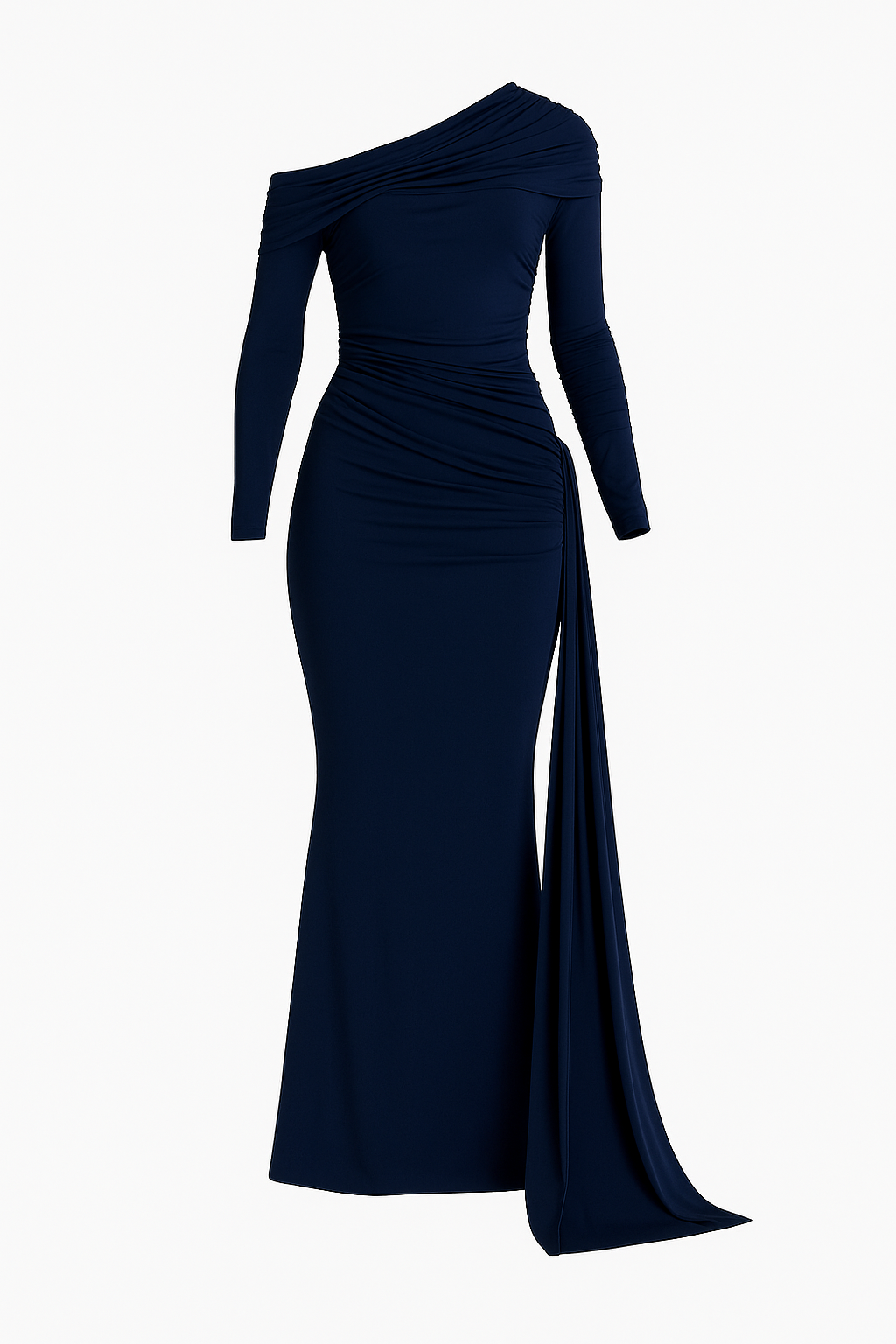 DALIA - Draped Ribbon Dress