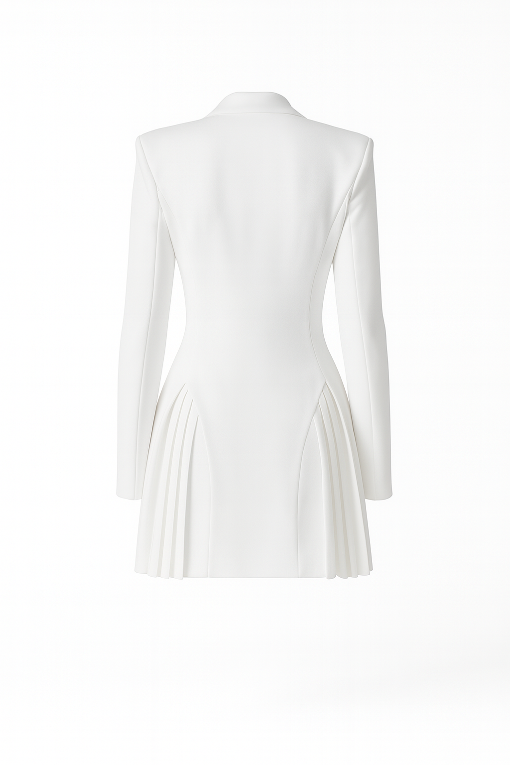 DALIA - Blakely Blazer Mini Dress - White