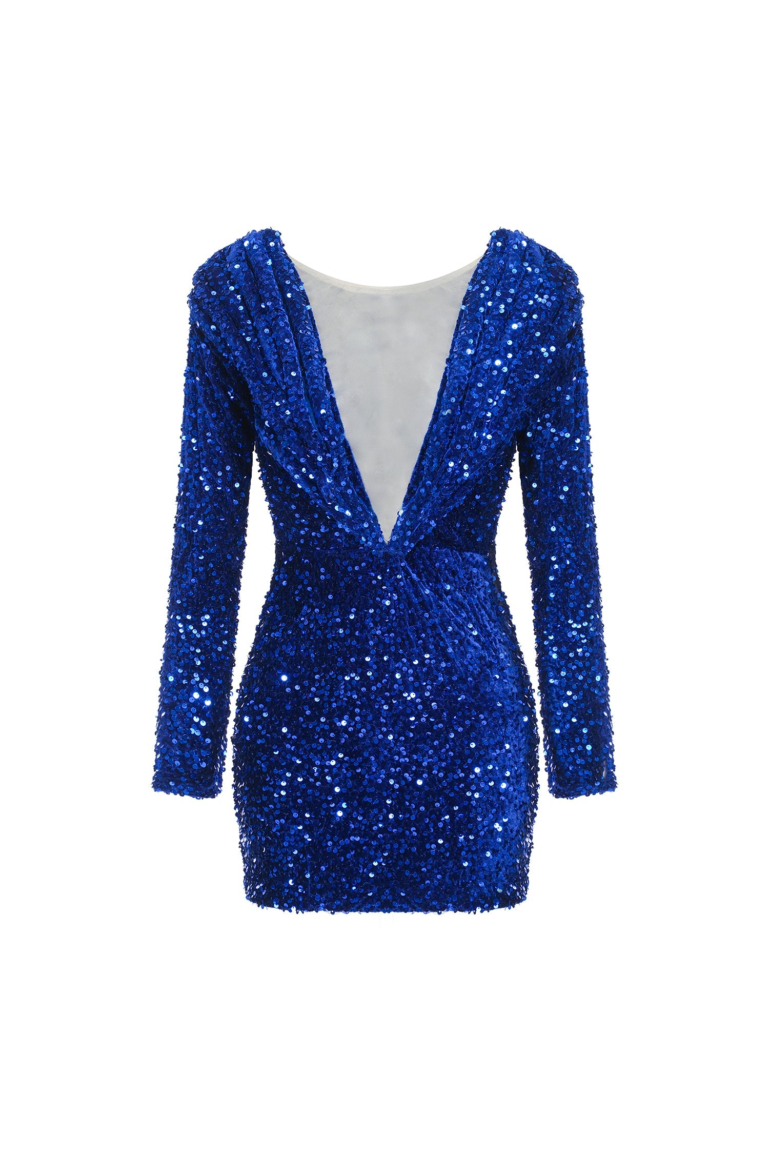 DALIA - Sequin Mini Dress Blue