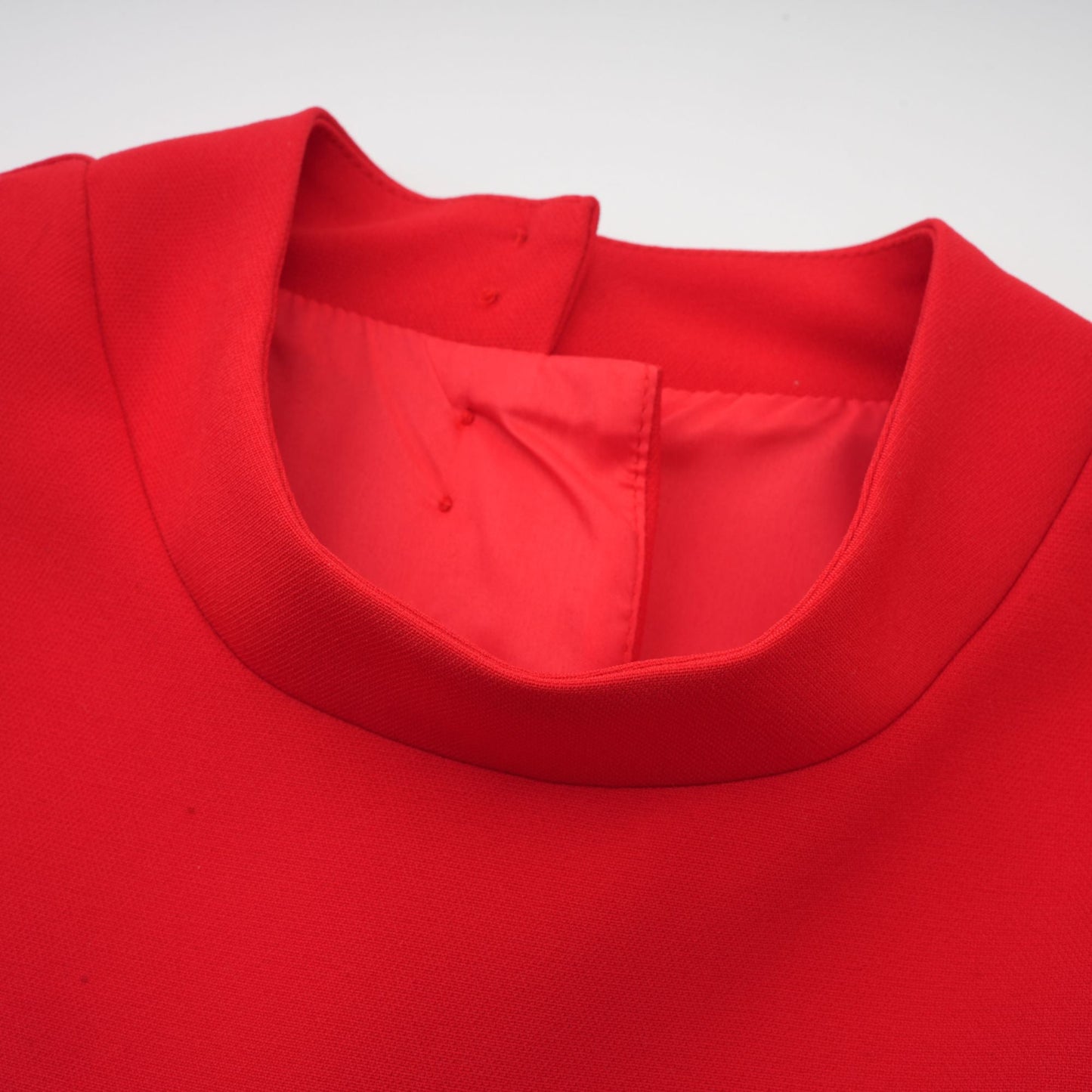 DALIA - Red Bow Mini Dress