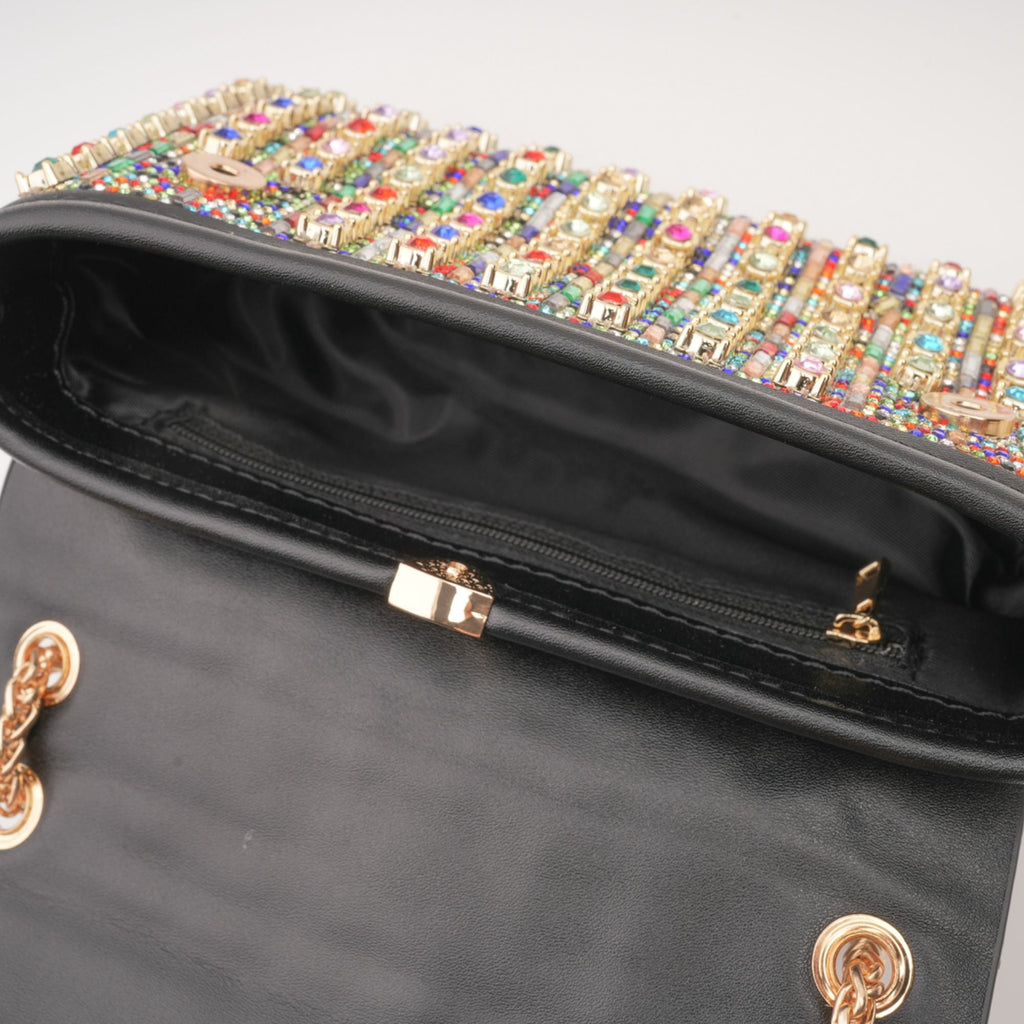 DALIA - Crystal-Embellished Bag
