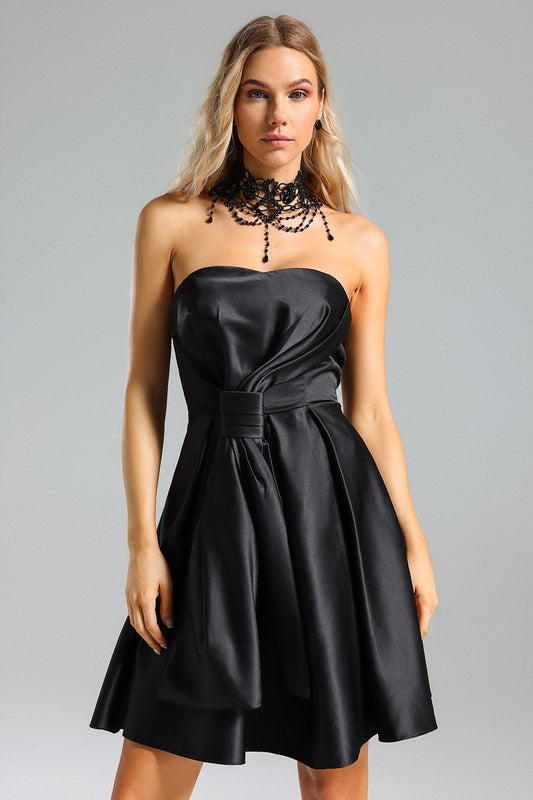 DALIA - Satin Strappy Dress