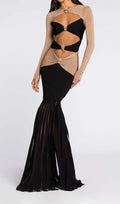 DALIA - Embellished Cutout Maxi Dress