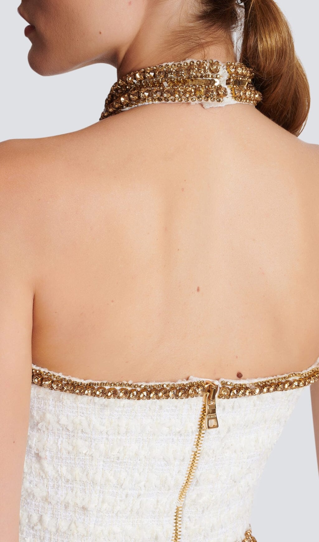 DALIA - Exclusive Embellished Crop Two Piece Suit