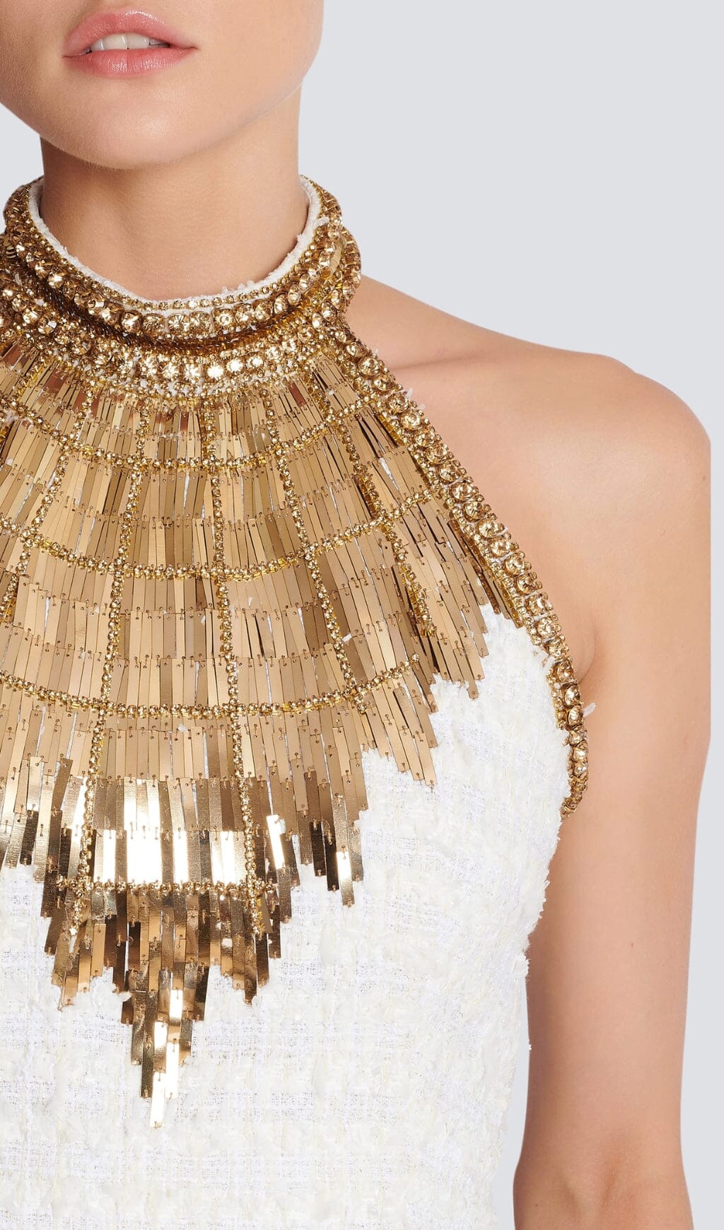 DALIA - Exclusive Embellished Crop Two Piece Suit