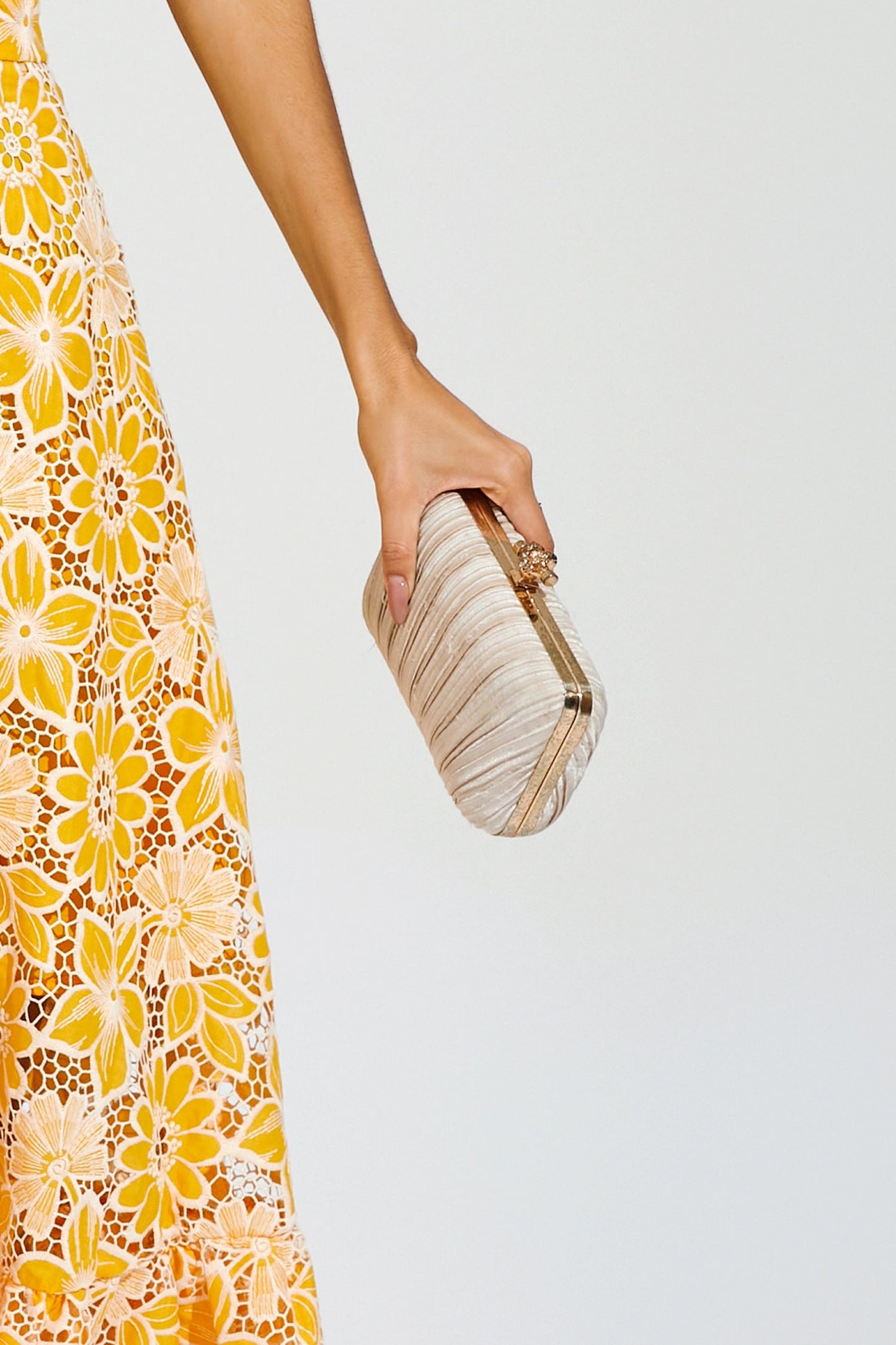 Myressa Apricot Square Bag