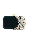 DALIA - Mexor Green Diamond Embellished Bag