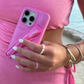 Rhode Phone Case Rose + Lip Gloss