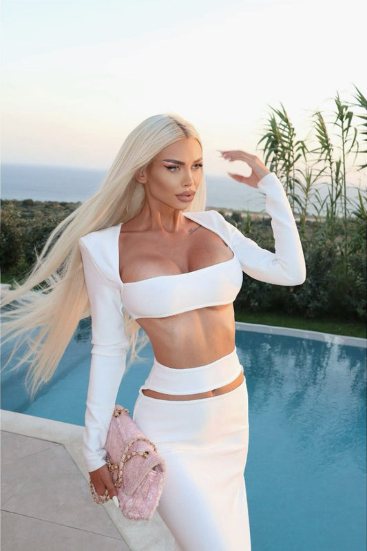 DALIA - White Bandage Set