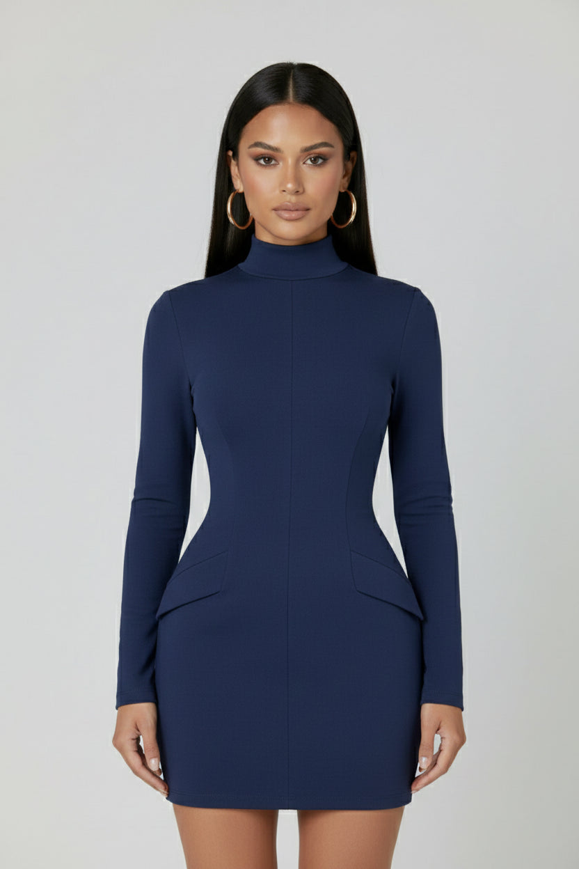 Nadia Sculpted Mini Dress