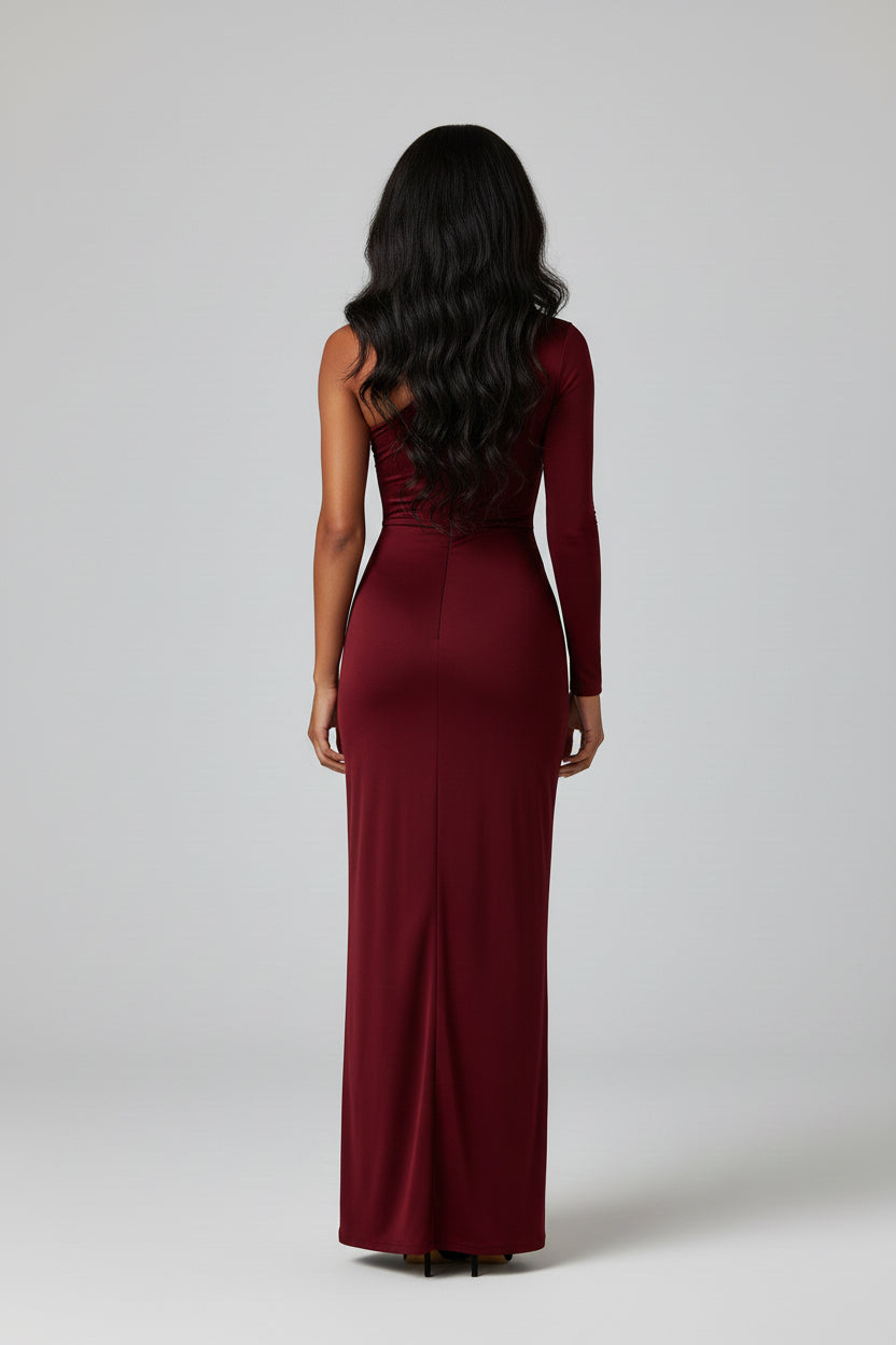 DALIA - Draped Ribbon Dress