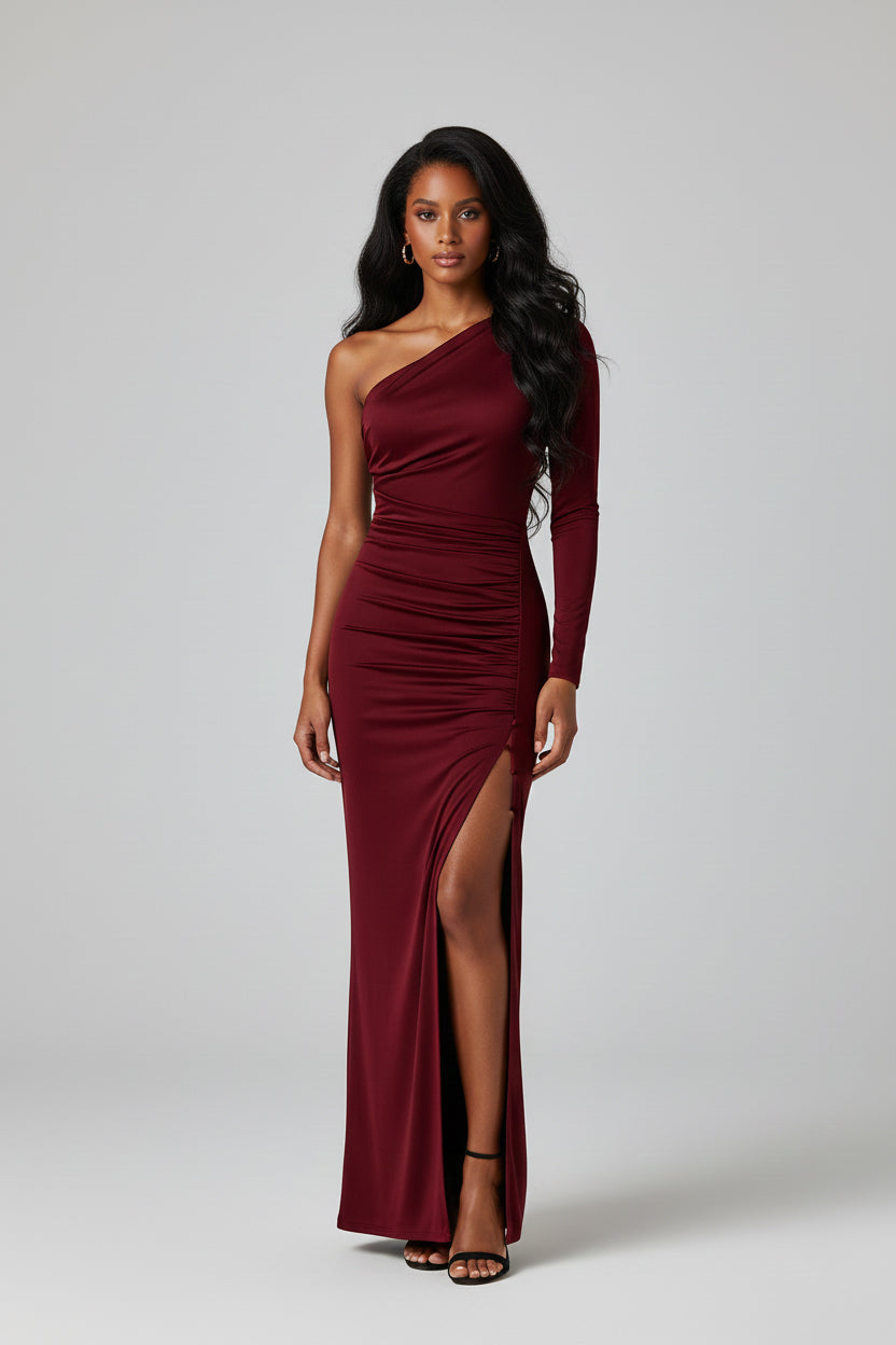 DALIA - Draped Ribbon Dress
